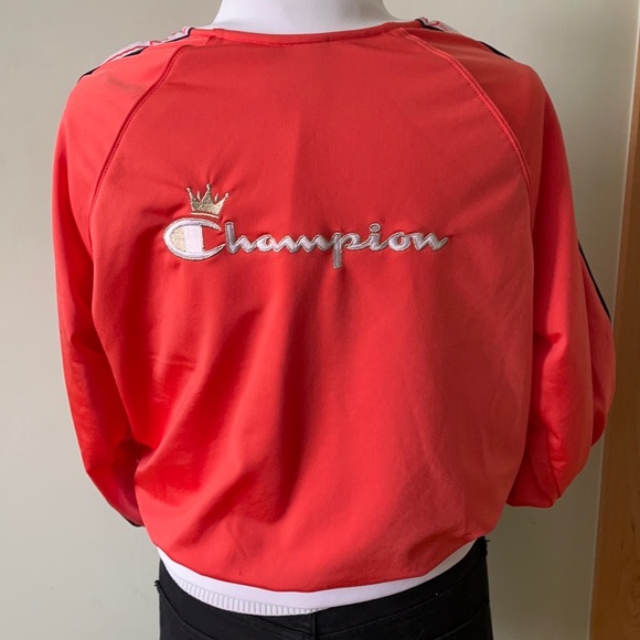 NWOT Champion Orange Sports Jacket, Size L - Picture 2 of 15